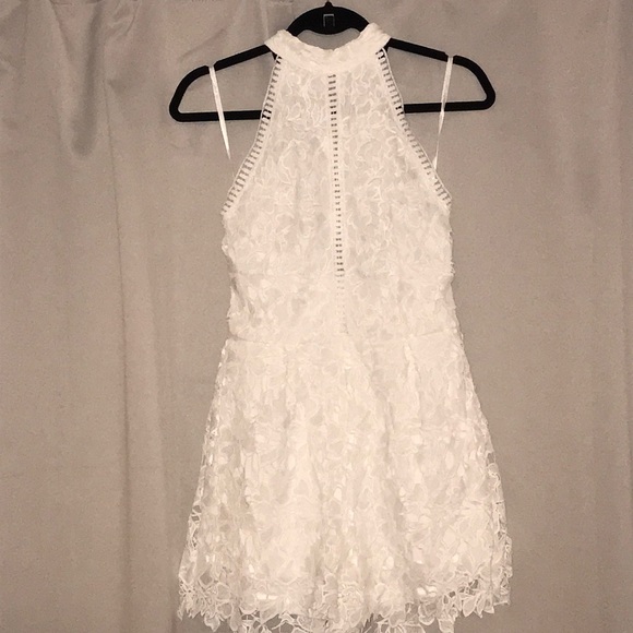 White Lace Romper, Size Small! NWT! - Picture 4 of 7